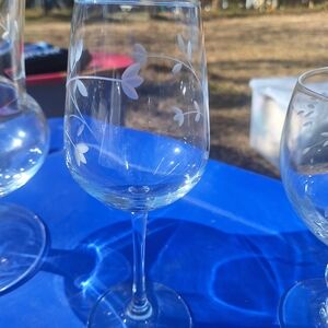 Vintage Princess House Crystal glass singles and sets. Beautiful light engraving